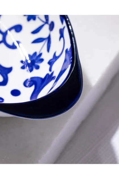 بشقاب سرو مدل Reve Bleu Ellis Bone China