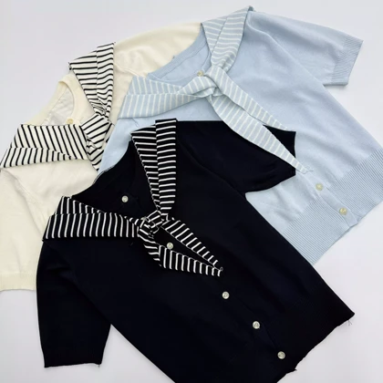 بلوز بافت کلاه دار 1007874