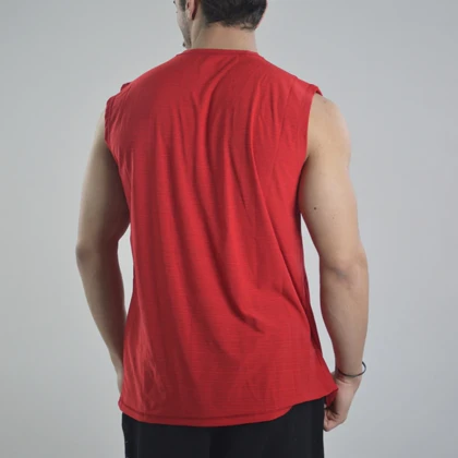 رکابی ورزشی مردانه نایک مدل VHD-Dri Fit-4K0988 قرمز