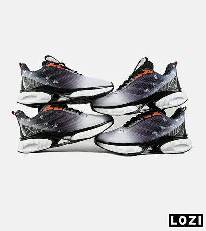 کفش کتانی مردانه و زنانه سفید خاکستری Adidas PureBoost v02