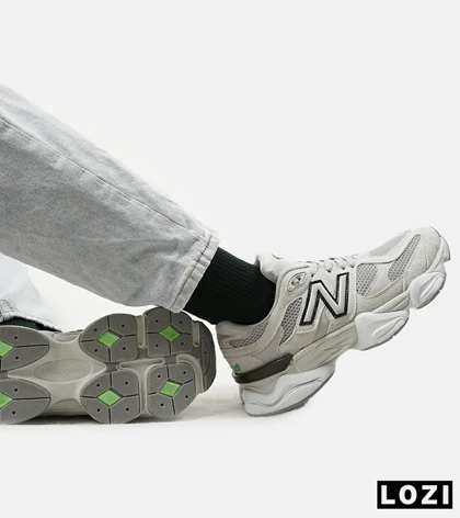 کفش کتانی طوسی NEW BALANCE 9060