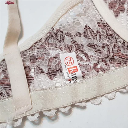 ست شورت و سوتین زنانه مدل فنردار هارنس کرم کارنا رز کد 1012