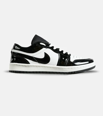 کفش کتانی مردانه سفید مشکی نایک NIKE jordan 1