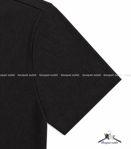 تیشرت مشکی کبریتی H&M