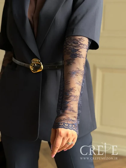 کت تک هرمس آستین دانتل