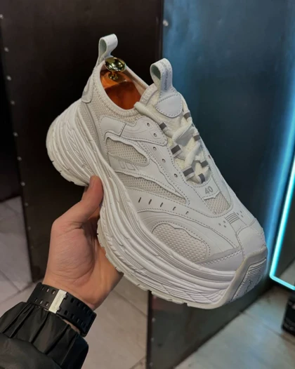 کتانی پلتفرم بالانسیگا سفید