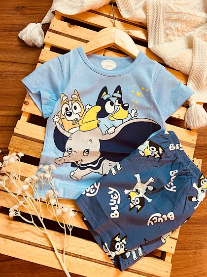 تیشرت شلوارک بلویی وارادتی