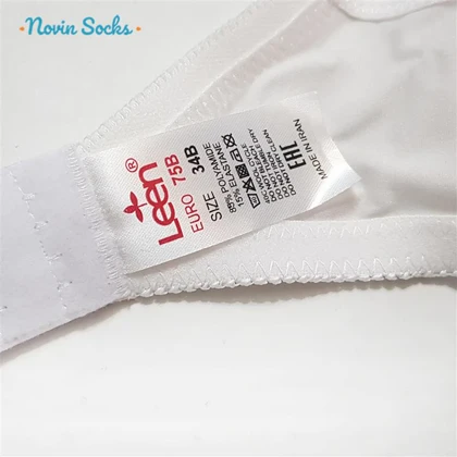 سوتین زنانه لین مدل پرسی فنردار طرح پروانه کد 4680-744