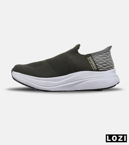 کفش کتانی طبی ورزشی سبز SKECHERS Slip-Ins مدل 8817