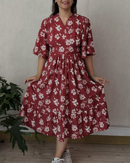 پیراهن میدی بهار