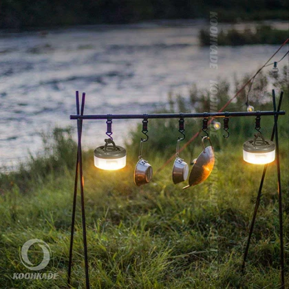 چراغ چادر ریسه ای شارژی YD-2314