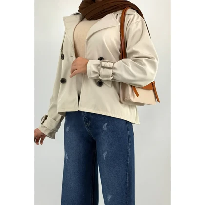 ترنچ کت یقه انگلیسی