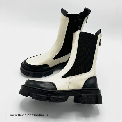 نیم بوت زنانه استرادیواریوس مدل Stradivarius Flat Ankle Boots - BTC05