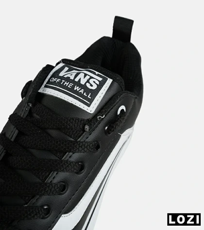 کفش اسنیکرزمردانه زنانه مشکی سفید VANS مدل 8072