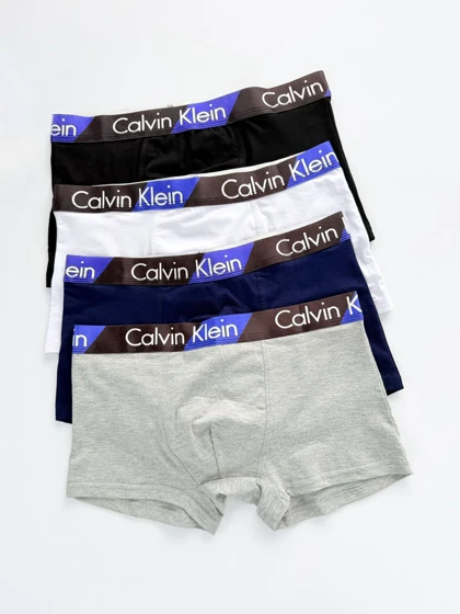 شورت پادار مردانه جعبه ای کش رنگی کلوین کلاین Calvin Klein