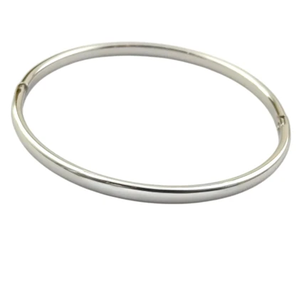 دستبند النگویی زنانه طرح آینه ای ژوپینگ