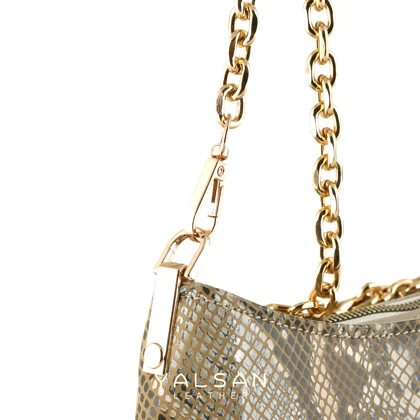 ست کیف و کفش زنانه چرم یلسان مدل آندیا کد 900-ROZHIN-RTL