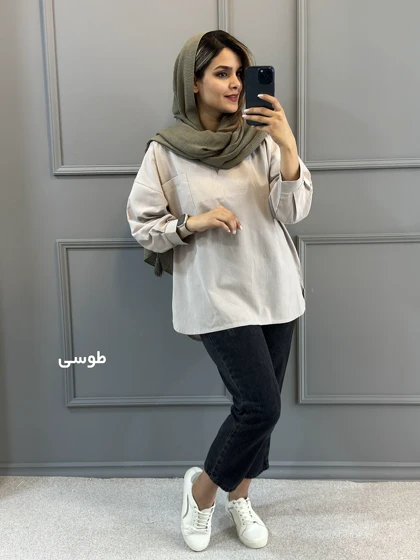 مانتو شومیزی ستاره