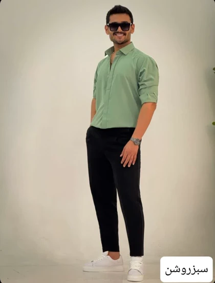 پیراهن پارچه ای ساده_کد4451