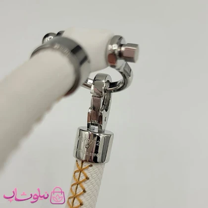 دستبند امگا رابر سفید مردانه سایز لارج کیفیت مستر (طراحی جدید) کد 1350