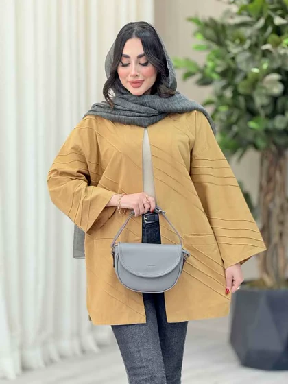 مانتو برش‌دار بغل چاک