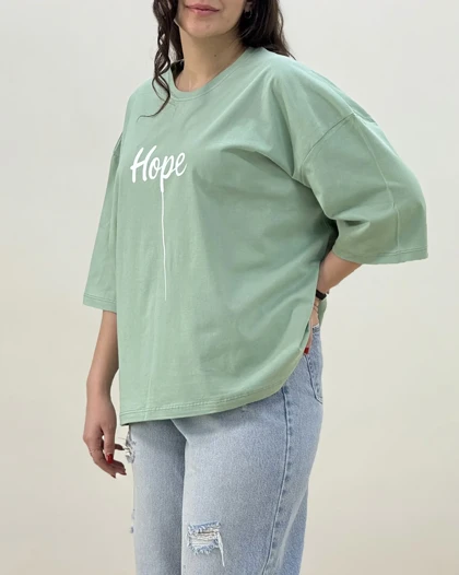 تیشرت باکسی نخ پنبه روشا