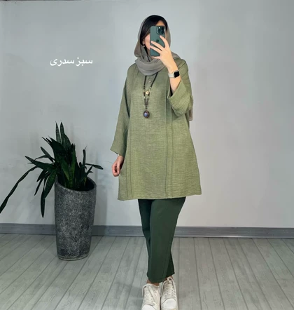 مانتو بلند رزگل 1