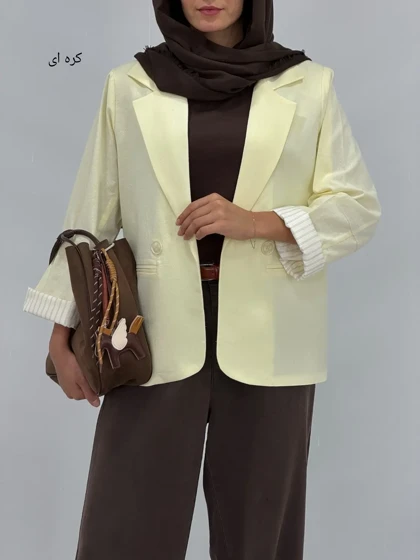 کت لینن پنبه فرنوش