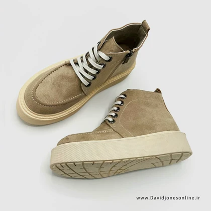 نیم بوت زنانه استرادیواریوس مدل Stradivarius Flat Ankle Boots - BTGr37