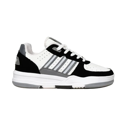 کتانی اسپرت مردانه مدل آدیداس Adidas رنگ سفید مشکی کد 51420