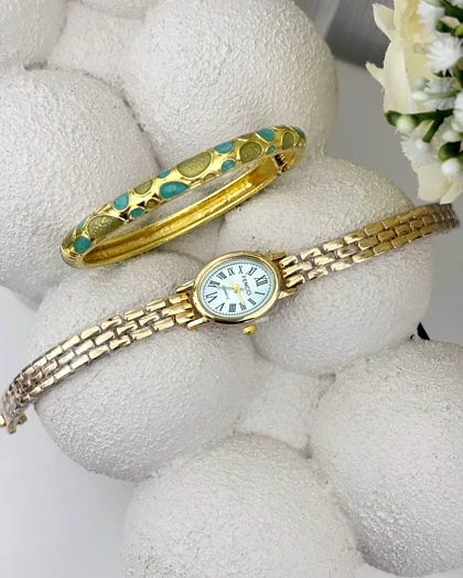 ساعت بیضی ظریف زنانه فنسی 899