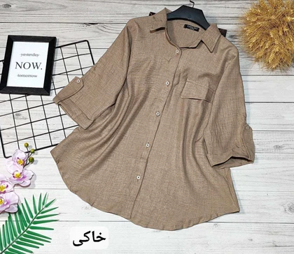 شومیز پاگون دار کد 50182