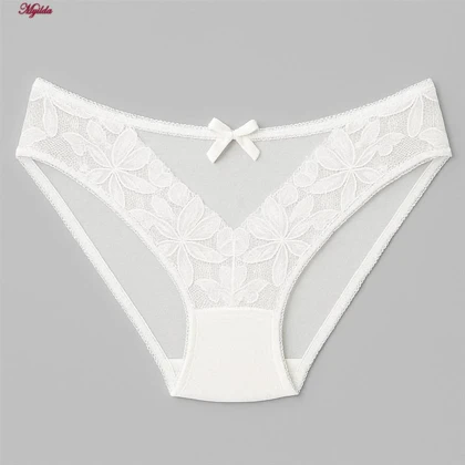 شورت زنانه ماییلدا مدل گیپور گل‌گلی کد 5544-7033