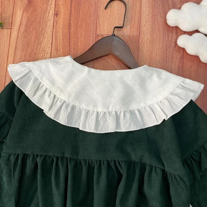 پیراهن مخمل کبریتی مدل دل آسا