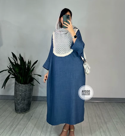 مانتو کفتان عبایی گلیا