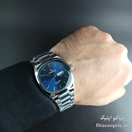 ساعت مچی مردانه برند امگا مدل DO1449 دو تقویم