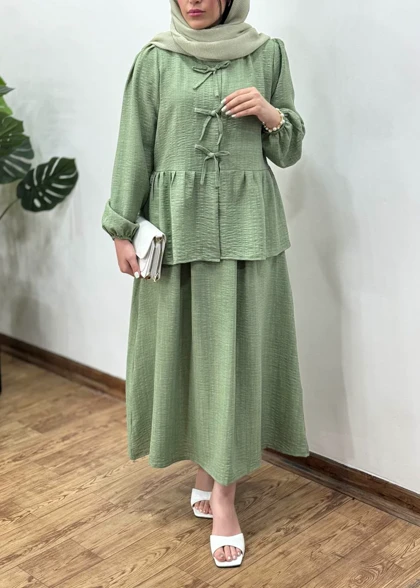 ست تونیک و دامن سوسن