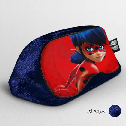 چشم بند بچگانه کاوا ماسک مدل دختر کفشدوزکی کد17