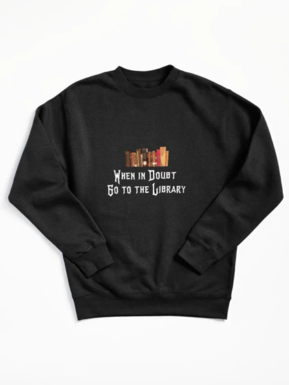 دورس HarryPotter | دورس هری پاتر طرح When in doubt Go to the Library کد 165151