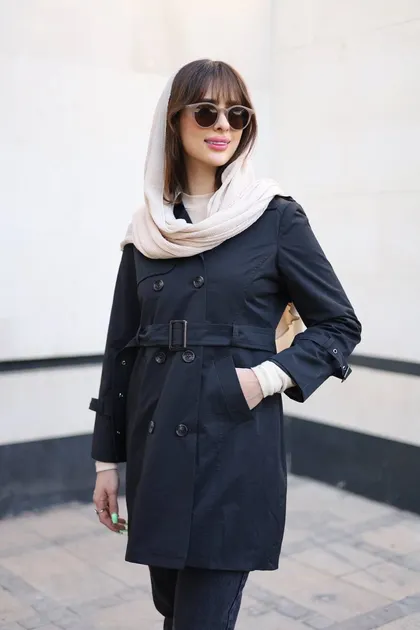 مانتو بارانی سایه کد 77679