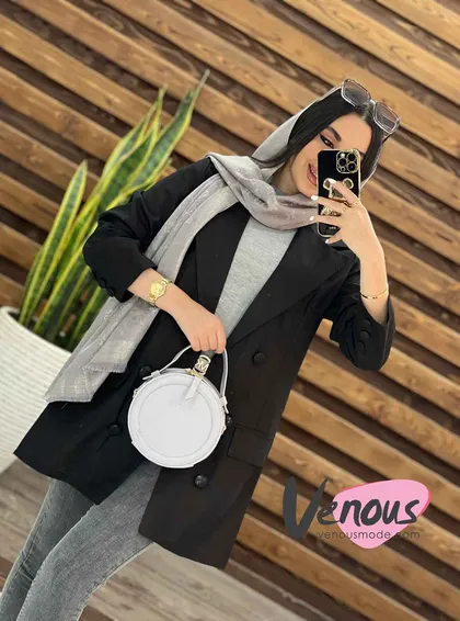 مانتو لینن کتی شش دکمه