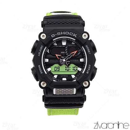 ساعت جی شاک GA900H مردانه مشکی سبز 105873