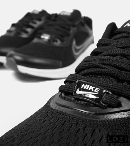 کفش کتانی بزرگ پا مشکی سفید نایک NIKE PEGASUS V10