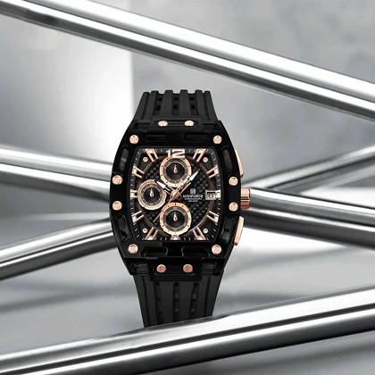 ساعت مچی مردانه نیوی فورس naviforce NF7105 B/RG/B