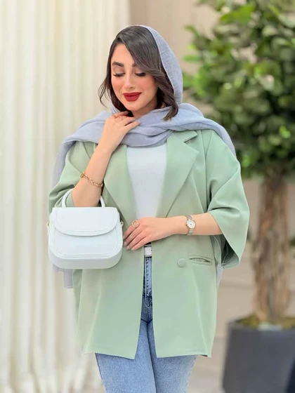 مانتو مازراتی دو دکمه