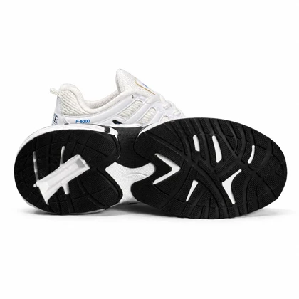 کتانی مردانه مدل رانینگ نایک P6000 سفید آبی NIKE