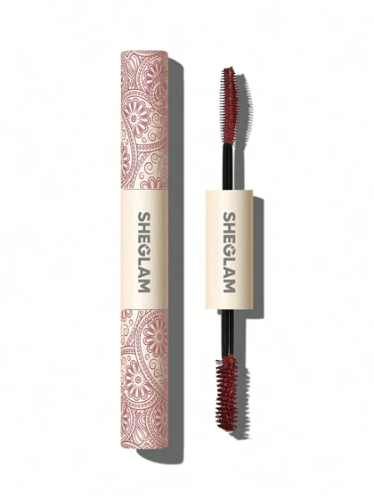 ریمل دو سر بلند کننده رنگی ضد اب شیگلم مدل all in one volume & mascara waterproof SHEGLAM