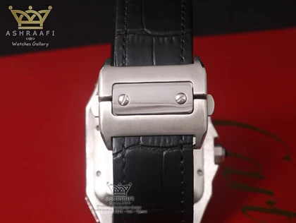 ساعت مچی کارتیه سانتوس دایموند Cartier Santos 100 diamond