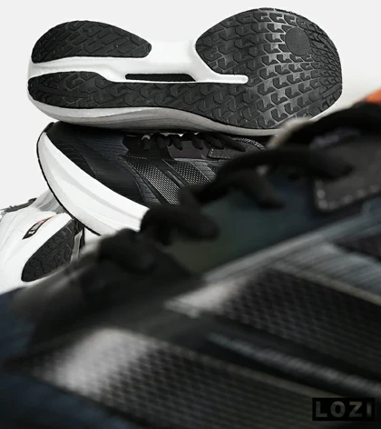 کفش کتانی مردانه و زنانه مشکی Adidas Adizero مدل 7028