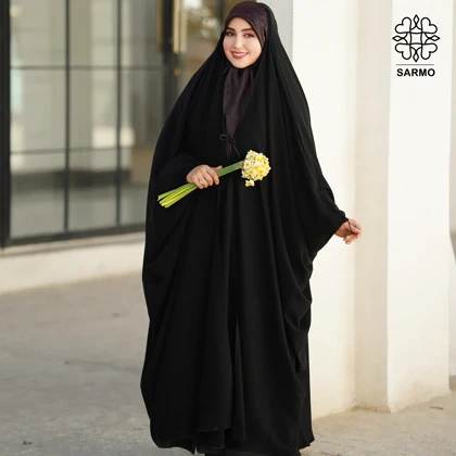 چادر عربی کرپ اندونزی